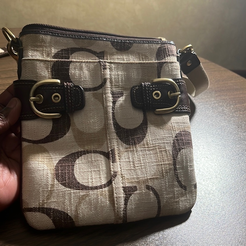 Coach Crossbody with outside pockets